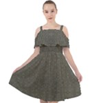 Melody Cut Out Shoulders Chiffon Dress