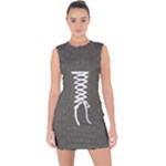 Melody Lace Up Front Bodycon Dress