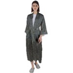 Melody Maxi Satin Kimono