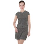 Melody Drawstring Hooded Dress