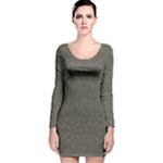 Melody Long Sleeve Velvet Bodycon Dress