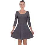 Melody Quarter Sleeve Skater Dress