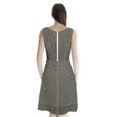 Sleeveless Waist Tie Chiffon Dress 