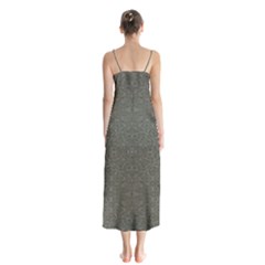 Button Up Chiffon Maxi Dress 