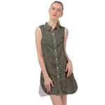 Melody Sleeveless Shirt Dress