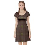 Artist Pallete Short Sleeve Skater Dress