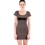 Artist Pallete Short Sleeve Bodycon Dress