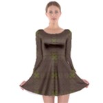 Artist Pallete Long Sleeve Skater Dress