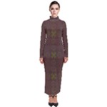 Artist Pallete Turtleneck Maxi Dress