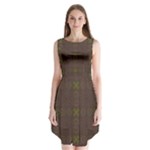 Artist Pallete Sleeveless Chiffon Dress  