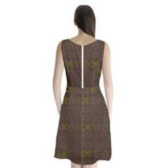 Sleeveless Waist Tie Chiffon Dress 