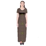 Artist Pallete Short Sleeve Maxi Dress