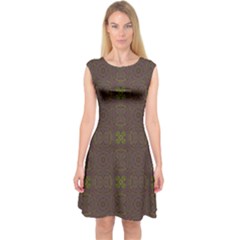 Capsleeve Midi Dress 