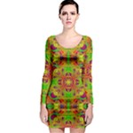 Black Beauty Long Sleeve Bodycon Dress