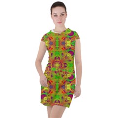 Drawstring Hooded Dress 
