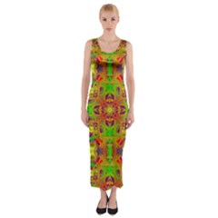 Fitted Maxi Dress 