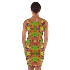 Wrap Front Bodycon Dress 
