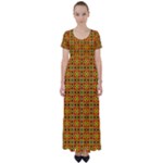 Pate (2) High Waist Short Sleeve Maxi Dress