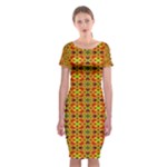 Pate (2) Classic Short Sleeve Midi Dress