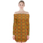 Pate (2) Long Sleeve Off Shoulder Dress