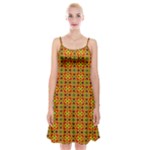 Pate (2) Spaghetti Strap Velvet Dress