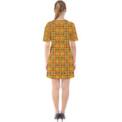 Sixties Short Sleeve Mini Dress 