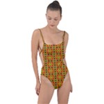 Pate (2) Tie Strap One Piece Swimsuit