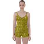 Triba (2) Tie Front Two Piece Tankini