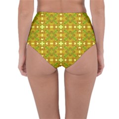 Reversible High-Waist Bikini Bottoms 
