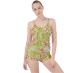 Watercolor Autumn (2) Boyleg Tankini Set 