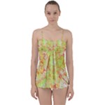 Watercolor Autumn (2) Babydoll Tankini Set