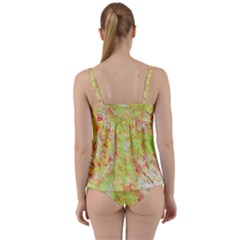 Twist Front Tankini Set 