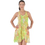 Watercolor Autumn (2) Show Some Back Chiffon Dress