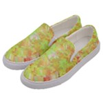 Watercolor Autumn (2) Men s Canvas Slip Ons