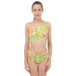 Watercolor Autumn (2) Spliced Up Two Piece Swimsuit