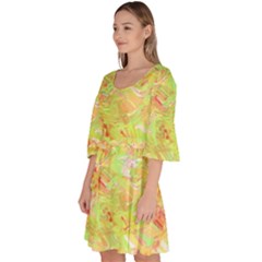 Velour Kimono Dress 