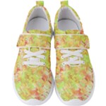 Watercolor Autumn (2) Men s Velcro Strap Shoes