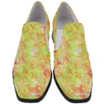 Watercolor Autumn (2) Women Slip On Heel Loafers