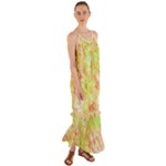 Watercolor Autumn (2) Cami Maxi Ruffle Chiffon Dress
