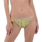 Watercolor Autumn (2) Ring Detail Bikini Bottom