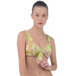 Watercolor Autumn (2) Front Tie Bikini Top
