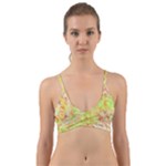 Watercolor Autumn (2) Wrap Around Bikini Top