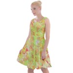 Watercolor Autumn (2) Knee Length Skater Dress