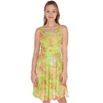 Watercolor Autumn (2) Knee Length Skater Dress With Pockets