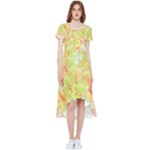 Watercolor Autumn (2) High Low Boho Dress