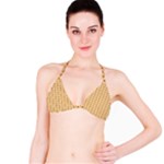 Classic Earthtone Argyle (2) Bikini Top