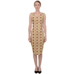 Classic Earthtone Argyle (2) Sleeveless Pencil Dress