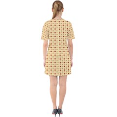 Sixties Short Sleeve Mini Dress 