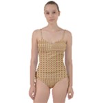 Classic Earthtone Argyle (2) Sweetheart Tankini Set