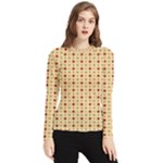 Classic Earthtone Argyle (2) Women s Long Sleeve Rash Guard